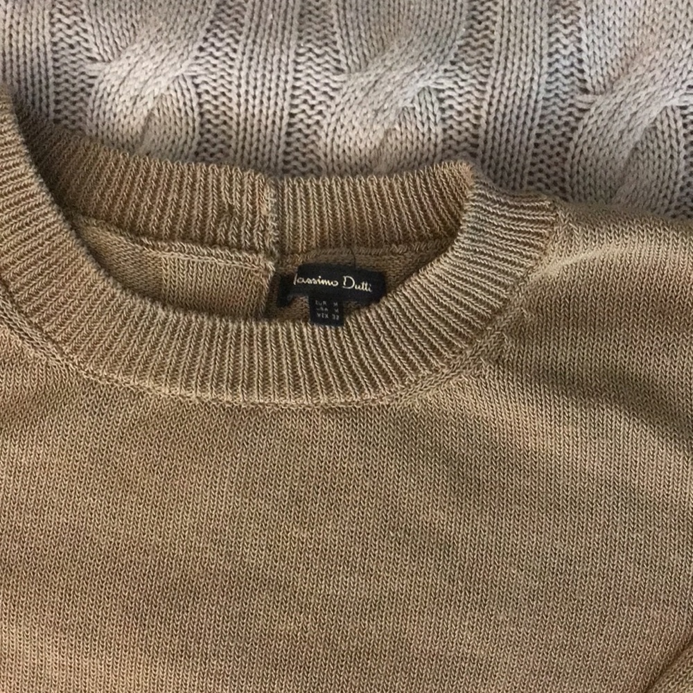 Gap Denim Overalls small size 28-30 and Massimo Dutti knitted top Medium - Picture 7 of 8
